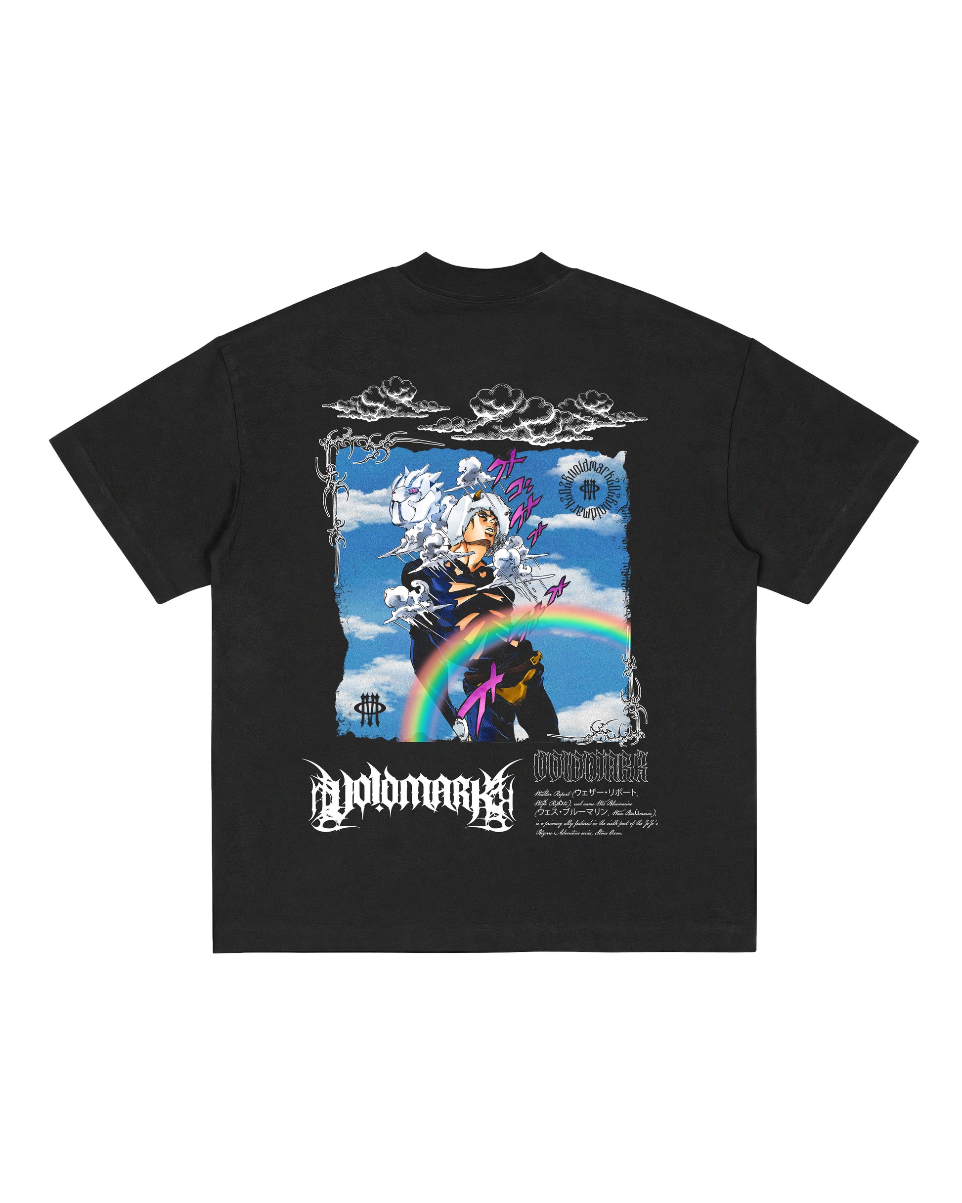 'JoJo: WeatherReport' Oversized T-shirt