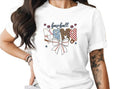 Baseball Mama T-Shirt, Leopard Print Baseball Mom Shirt
