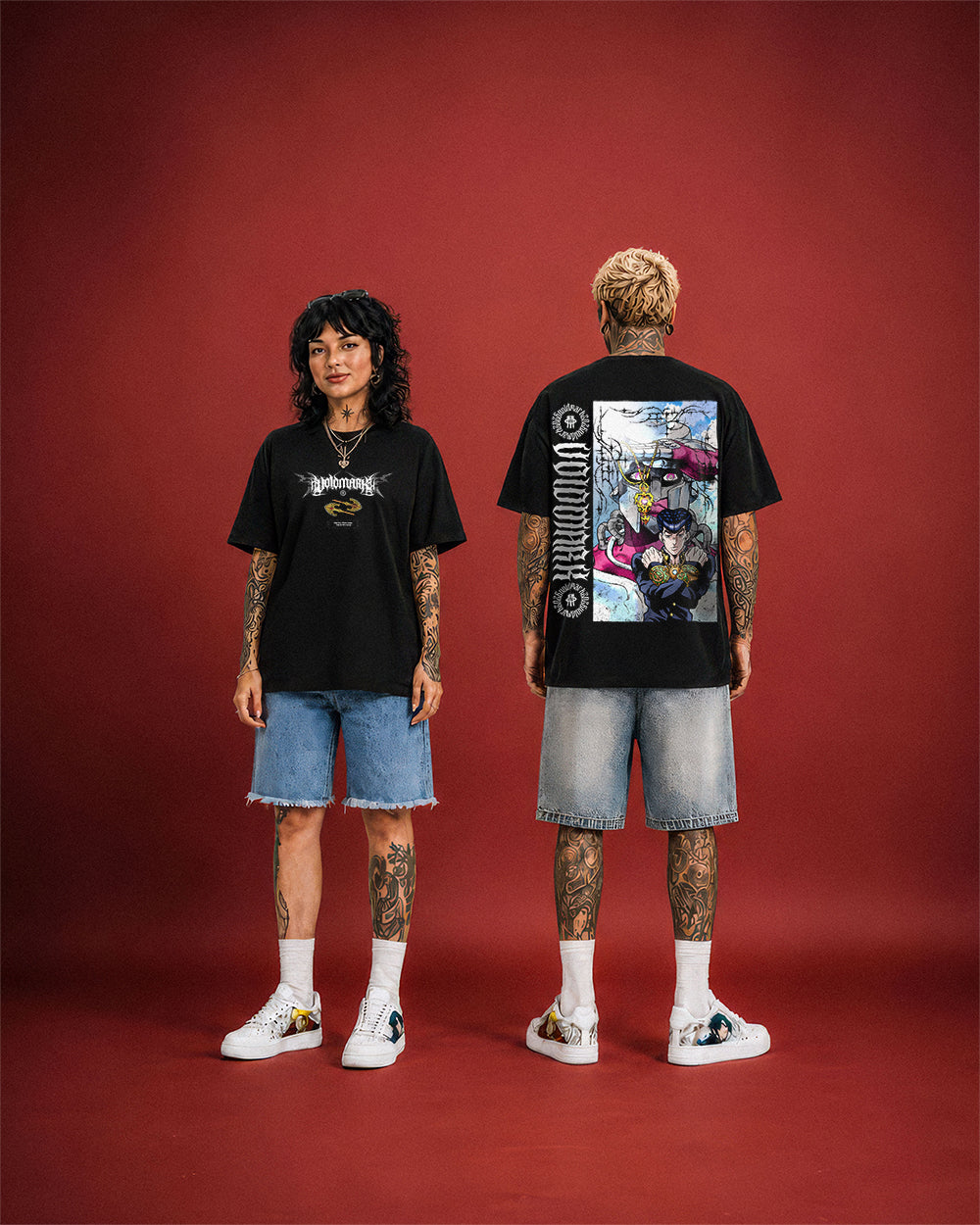 'JoJo: JosukeHigashikata' Oversized T-shirt