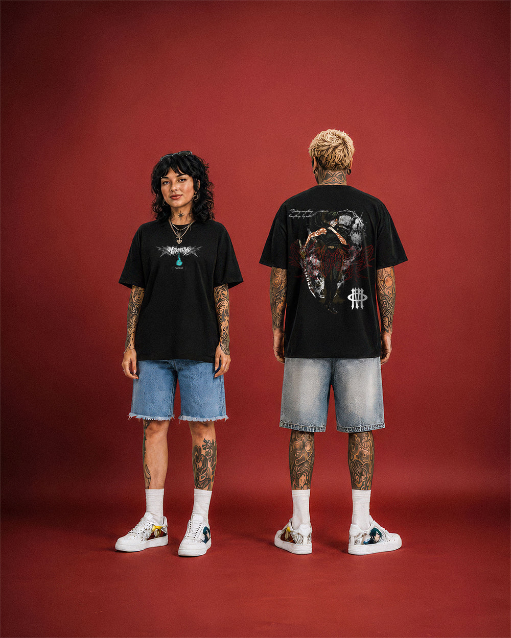 'JJK: Maki' Oversized T-shirt