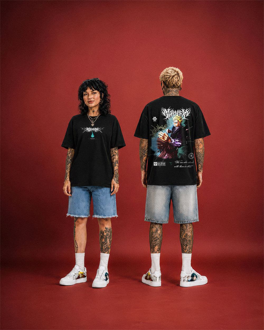 'JJK: Naoya' Oversized T-shirt