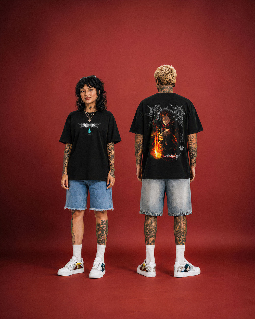 'JJK: Sakuna' Oversized T-shirt