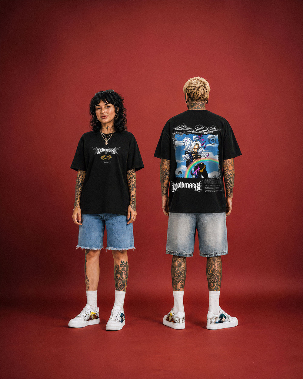 'JoJo: WeatherReport' Oversized T-shirt